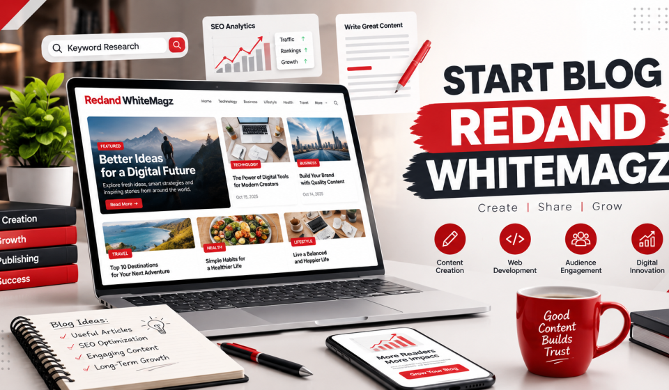 Start Blog Redand Whitemagz: Discover the Future of Digital Media