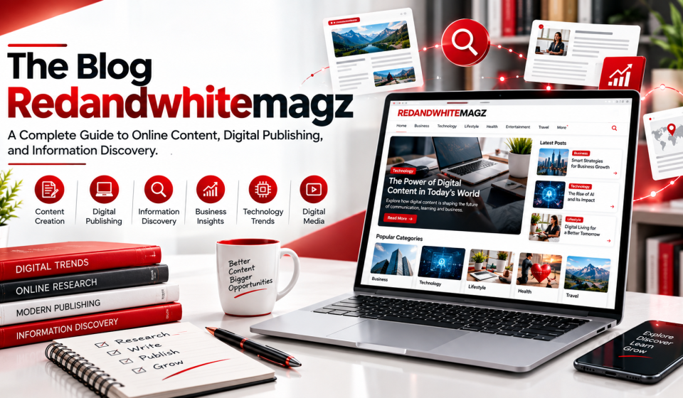 The Blog Redandwhitemagz: Exploring the Changing World of Digital Publishing